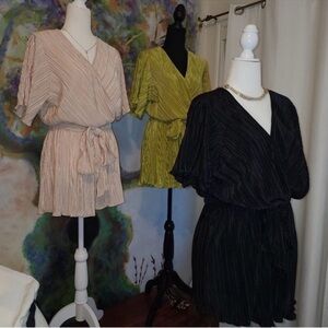 Black boutique Gee Gee shorts romper. This brand doesn’t come with tags. Medium